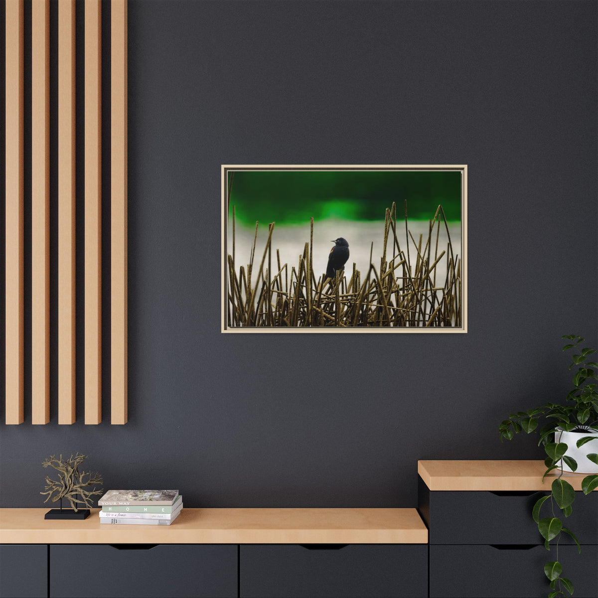 Blackbird | Framed Canvas
