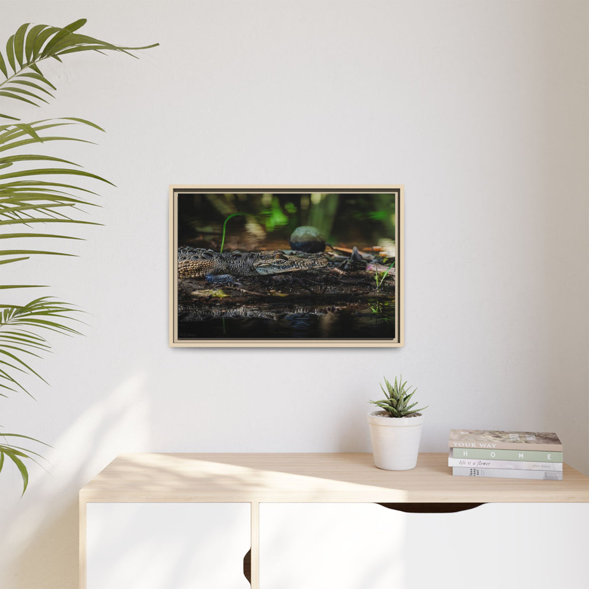 Oaxacroc | Framed Canvas