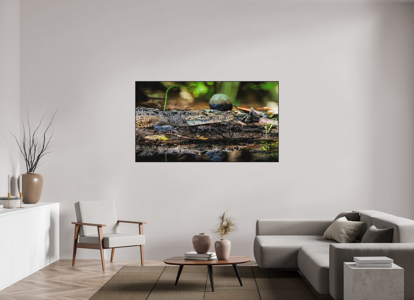 176 x 99 cm, Photo Print Under Acrylic Glass 4mm, Matte, Aluminium ArtBox, 25mm (Black) Oaxacroc | Acrylic Glass Fine Art Print