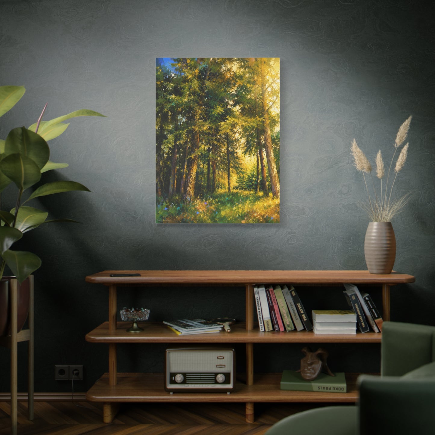Apsley Forest Abstract Canvas Print