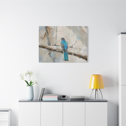 Trogon Abstract Canvas Print