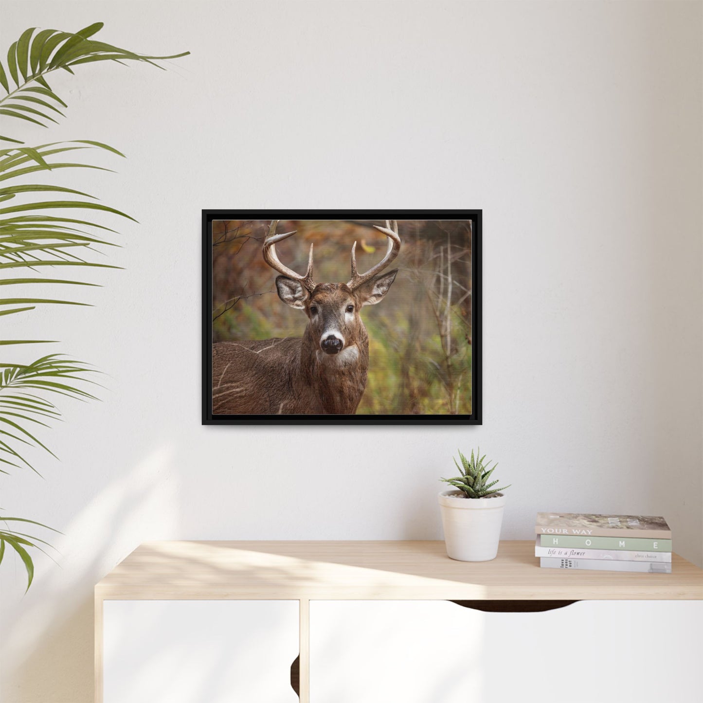 Woodland Buck | Framed Canvas