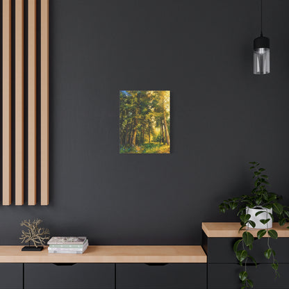 Apsley Forest Abstract Canvas Print