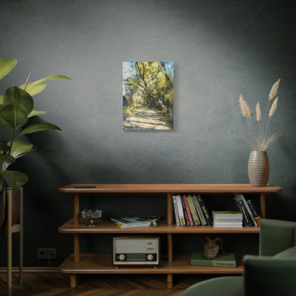 Willow Park Abstract Canvas Print