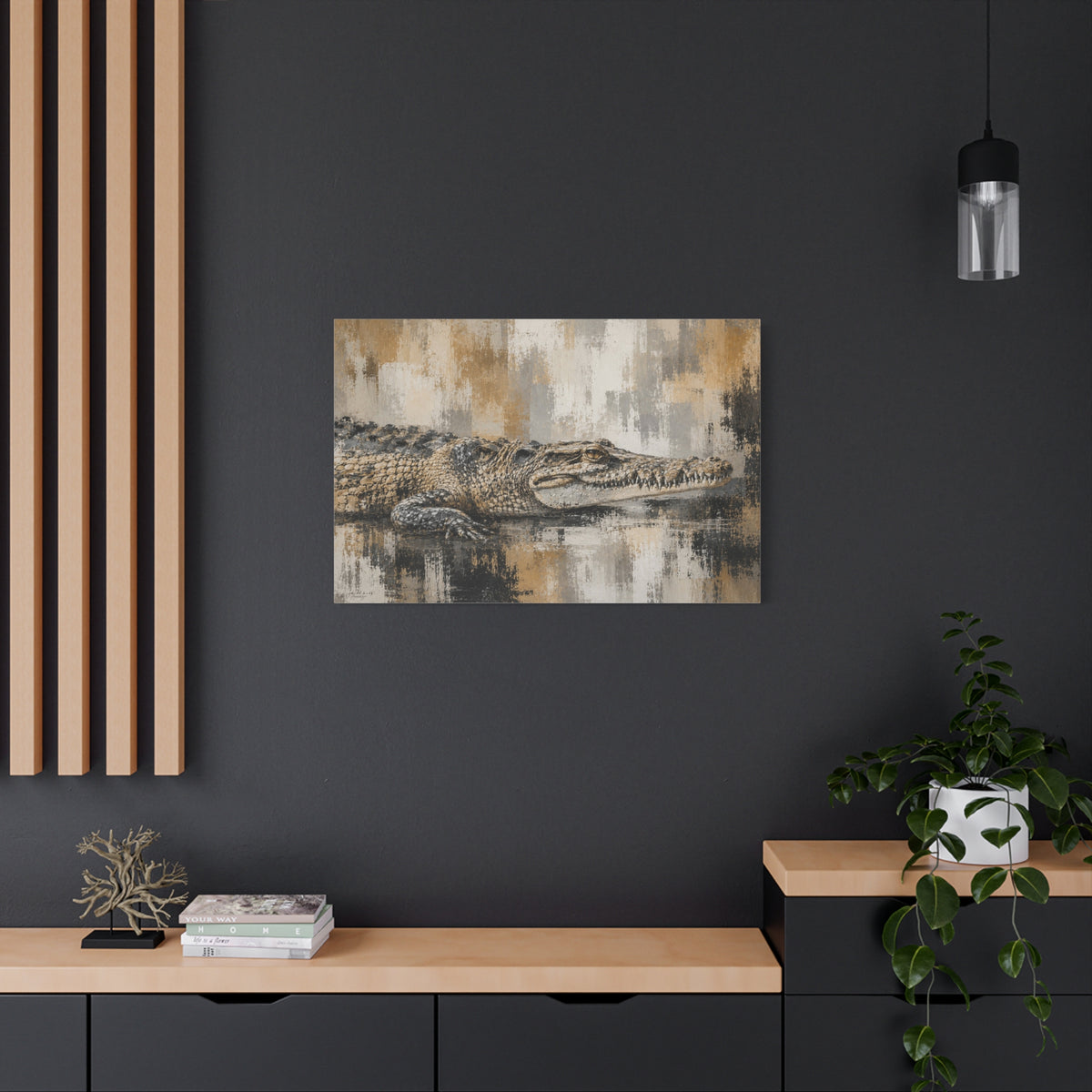 Oaxacroc | Abstract Canvas Print