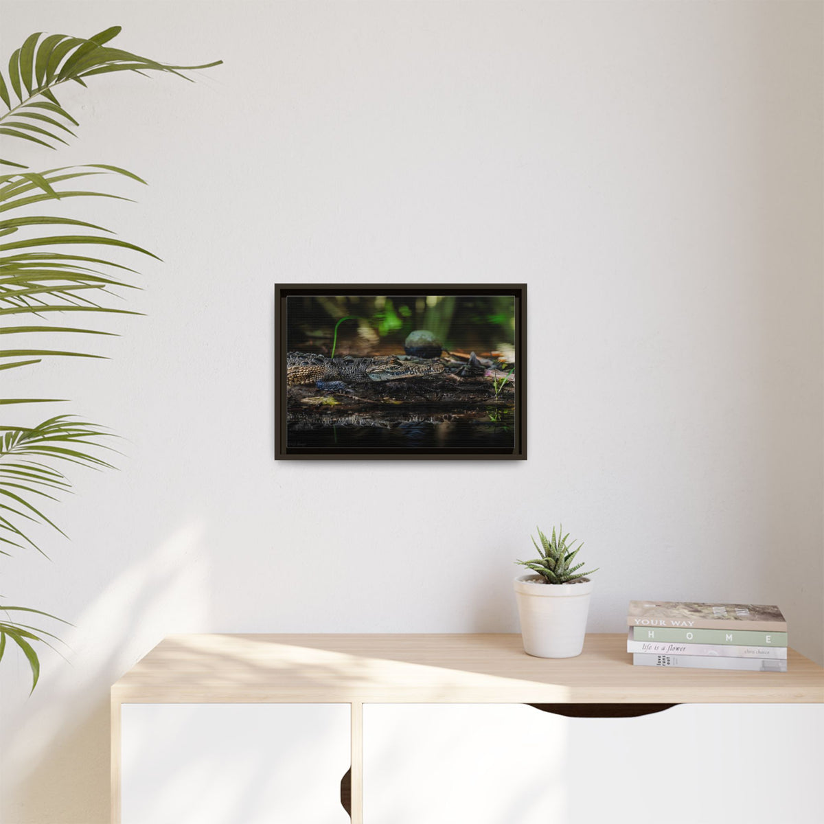 Oaxacroc | Framed Canvas