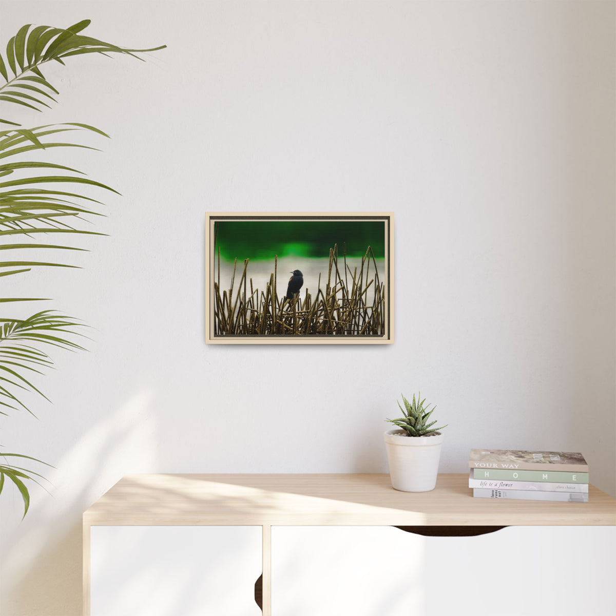 Blackbird | Framed Canvas