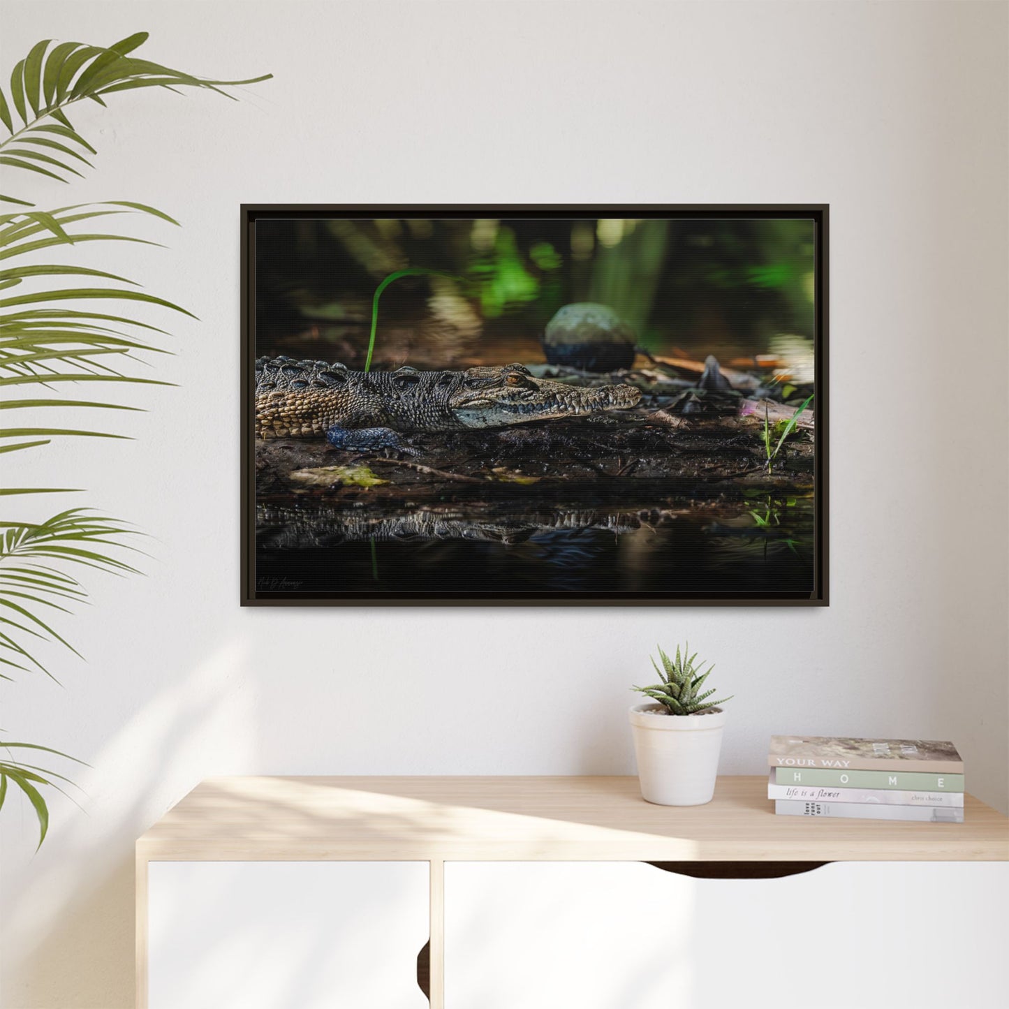 Oaxacroc | Framed Canvas