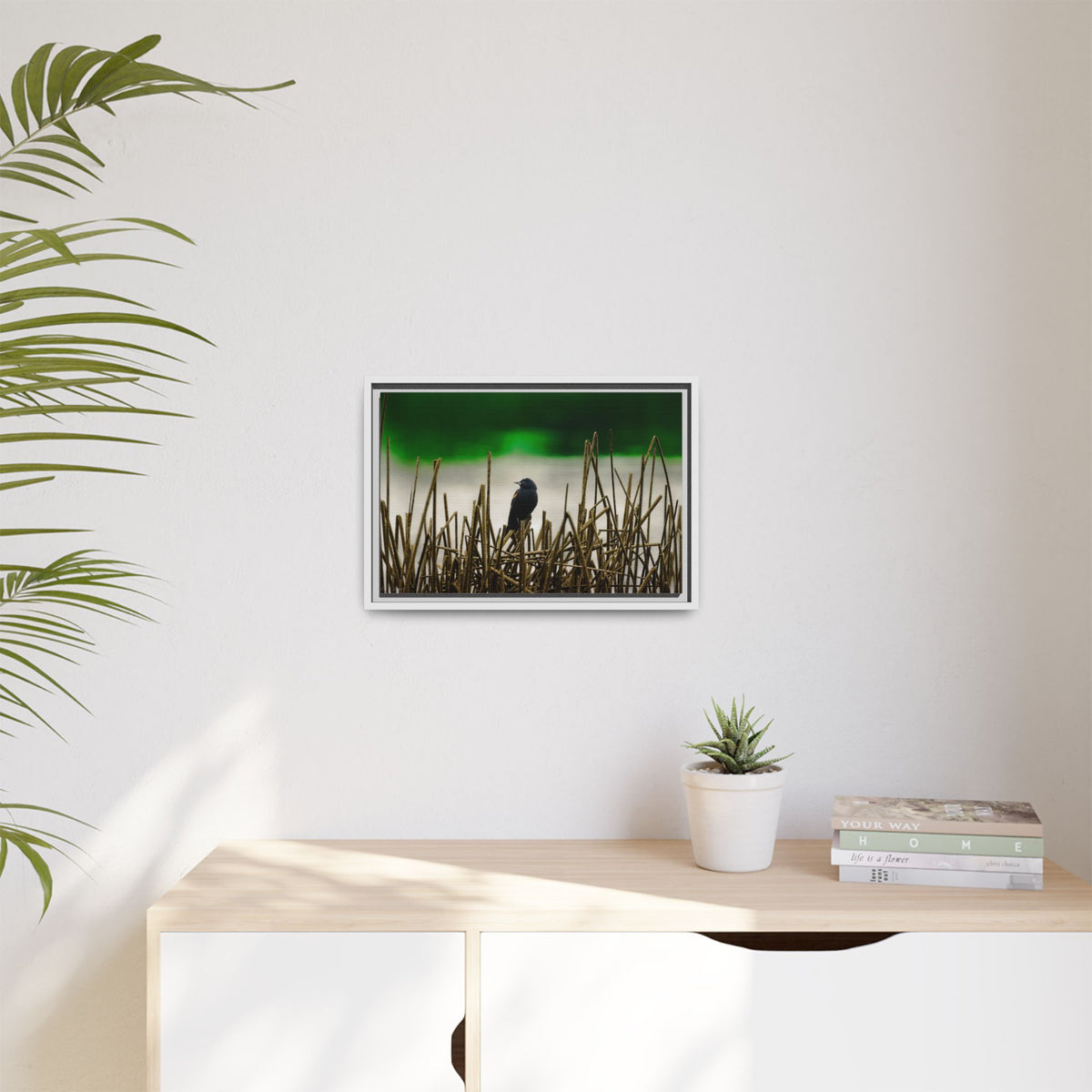Blackbird | Framed Canvas