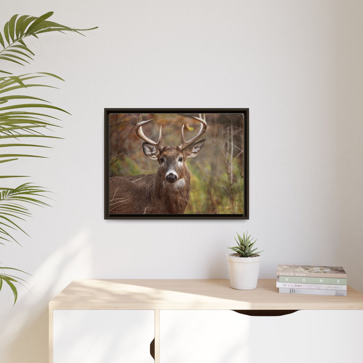 Woodland Buck | Framed Canvas