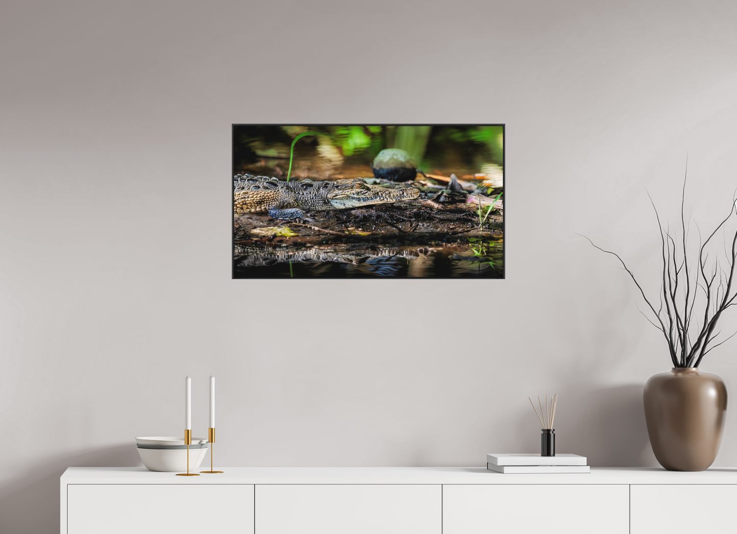 80 x 45 cm, Photo Print Under Acrylic Glass 4mm, Matte, Aluminium ArtBox, 25mm (Black) Oaxacroc | Acrylic Glass Fine Art Print