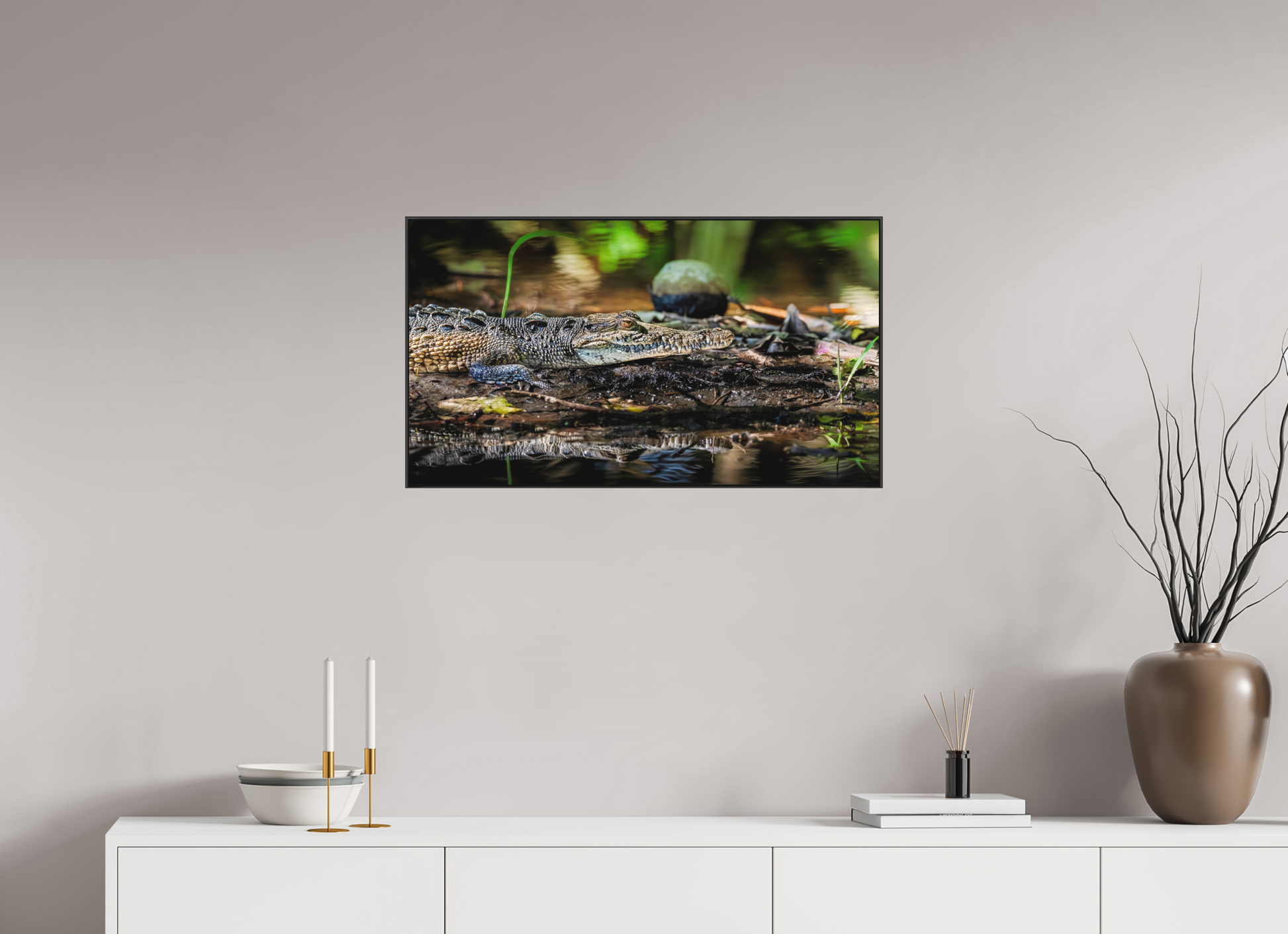 80 x 45 cm, Photo Print Under Acrylic Glass 4mm, Matte, Aluminium ArtBox, 25mm (Black) Oaxacroc | Acrylic Glass Fine Art Print
