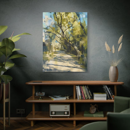 Willow Park Abstract Canvas Print