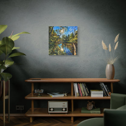 Apsley River Abstract Canvas Print
