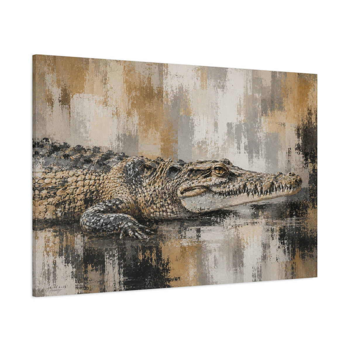 Oaxacroc | Abstract Canvas Print