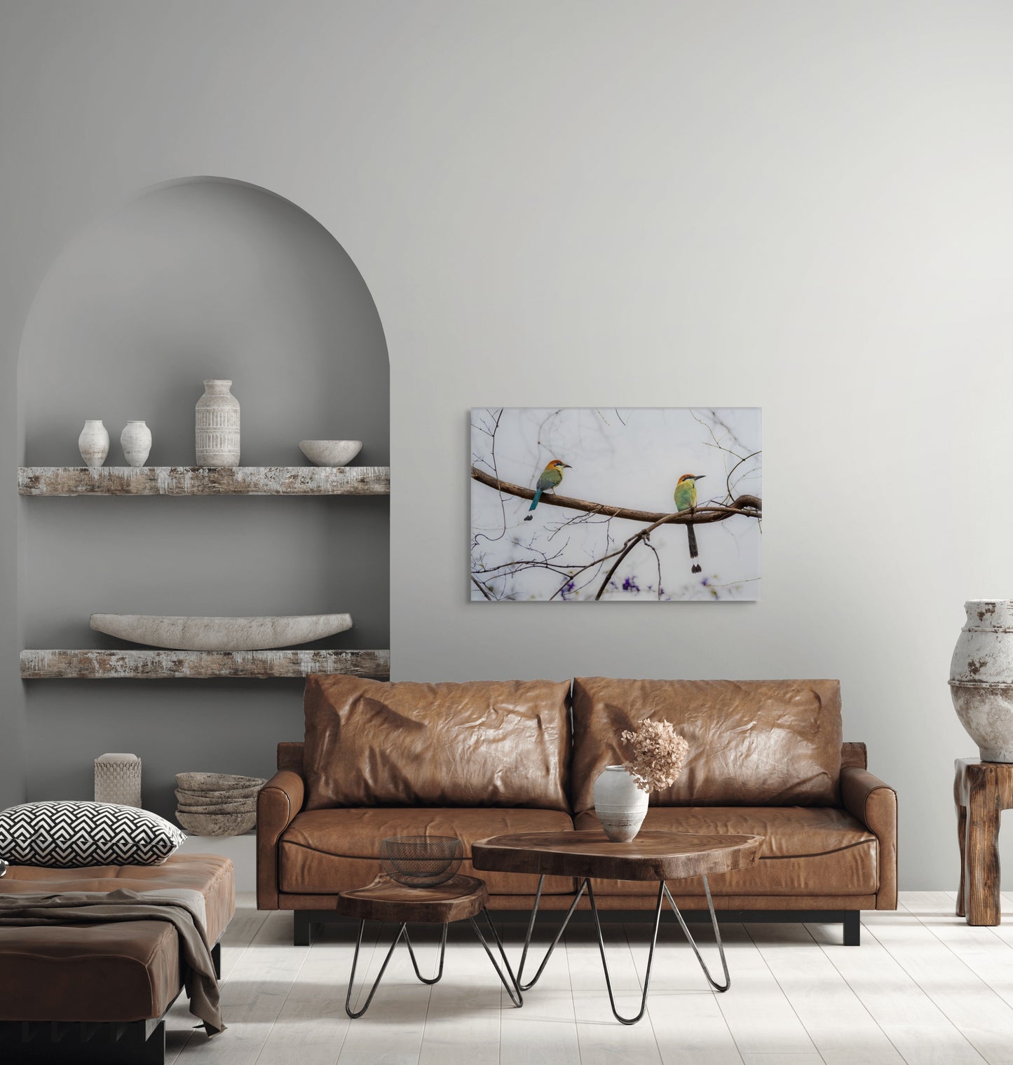 Twin Motmot | Canvas Print
