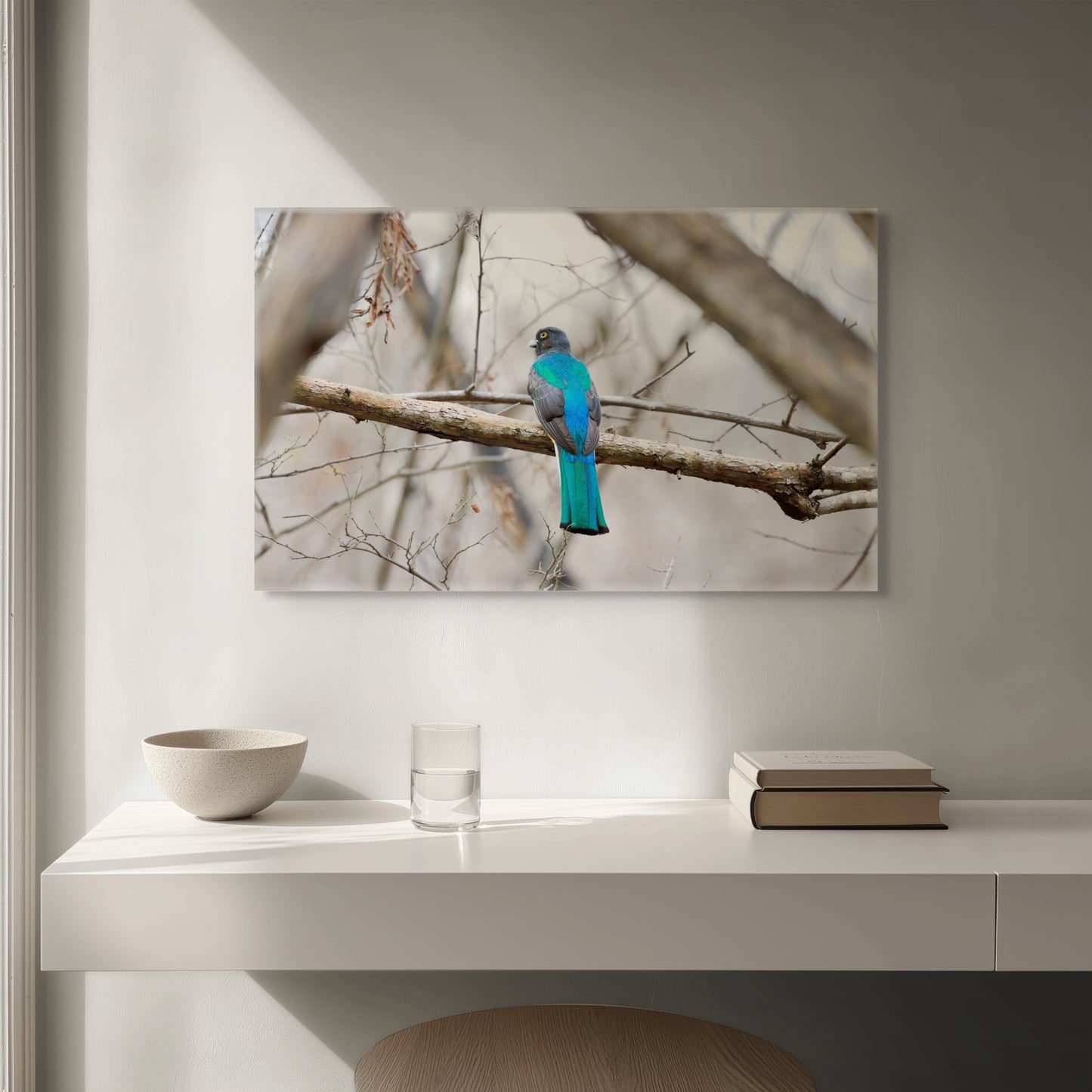 Citrine Trogon | Canvas Print