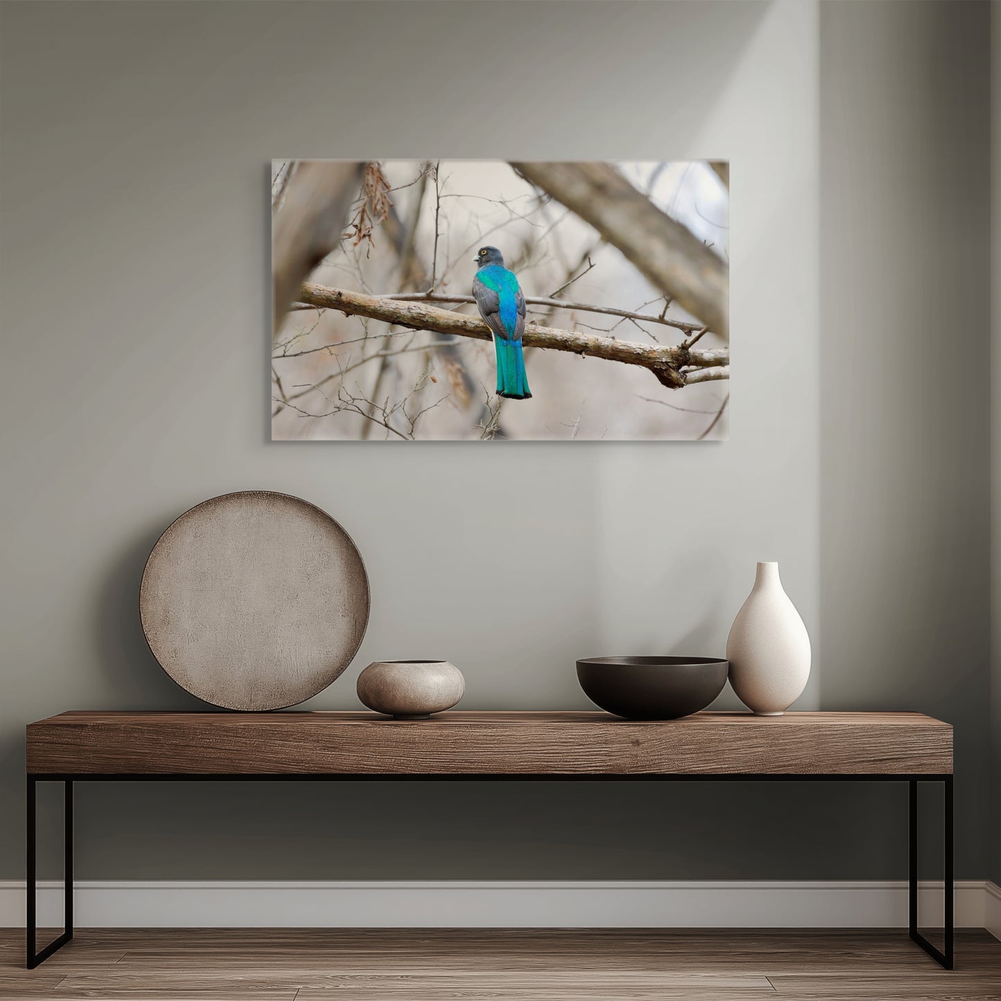 Citrine Trogon | Canvas Print
