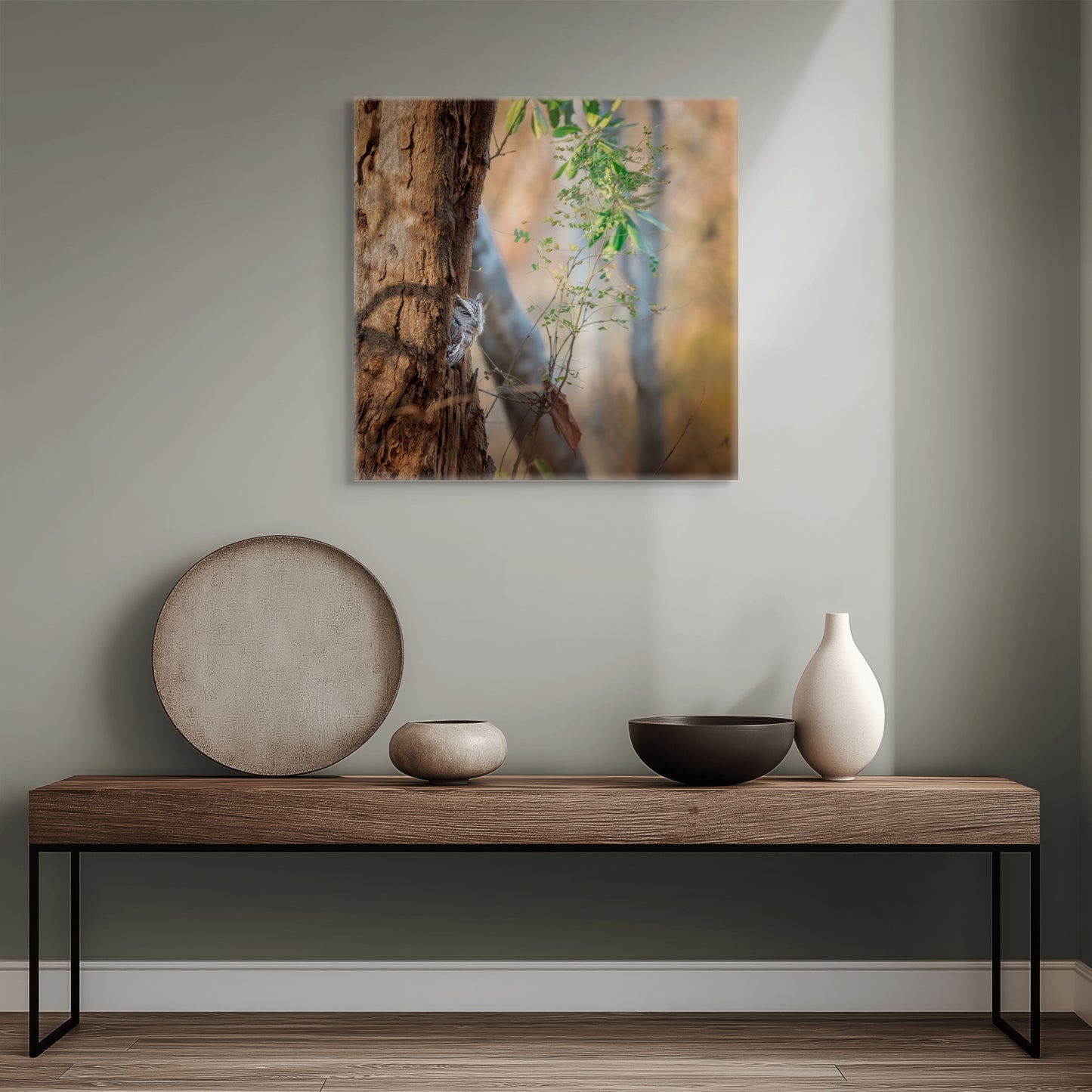 Pacific Screech | Canvas Print