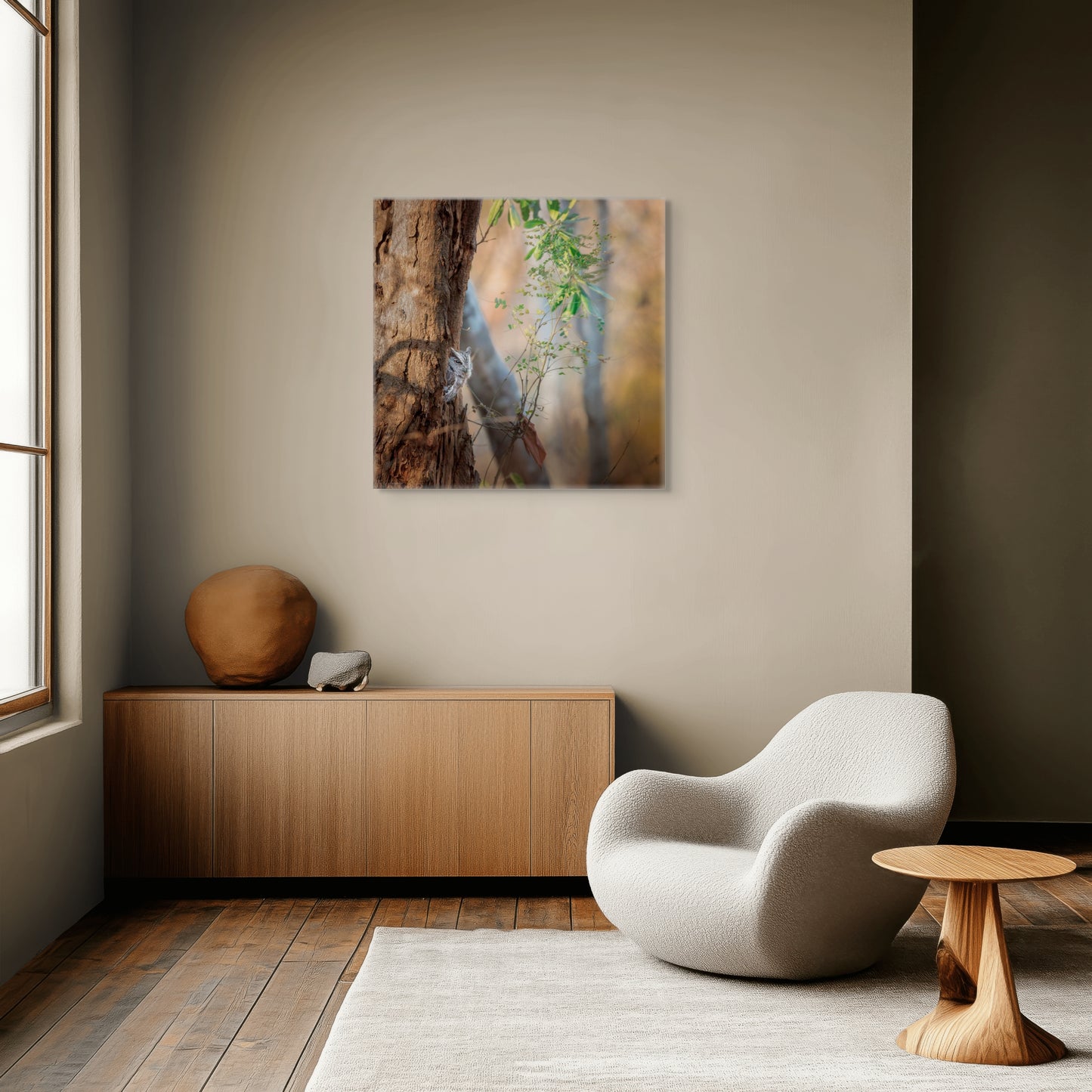Pacific Screech | Canvas Print
