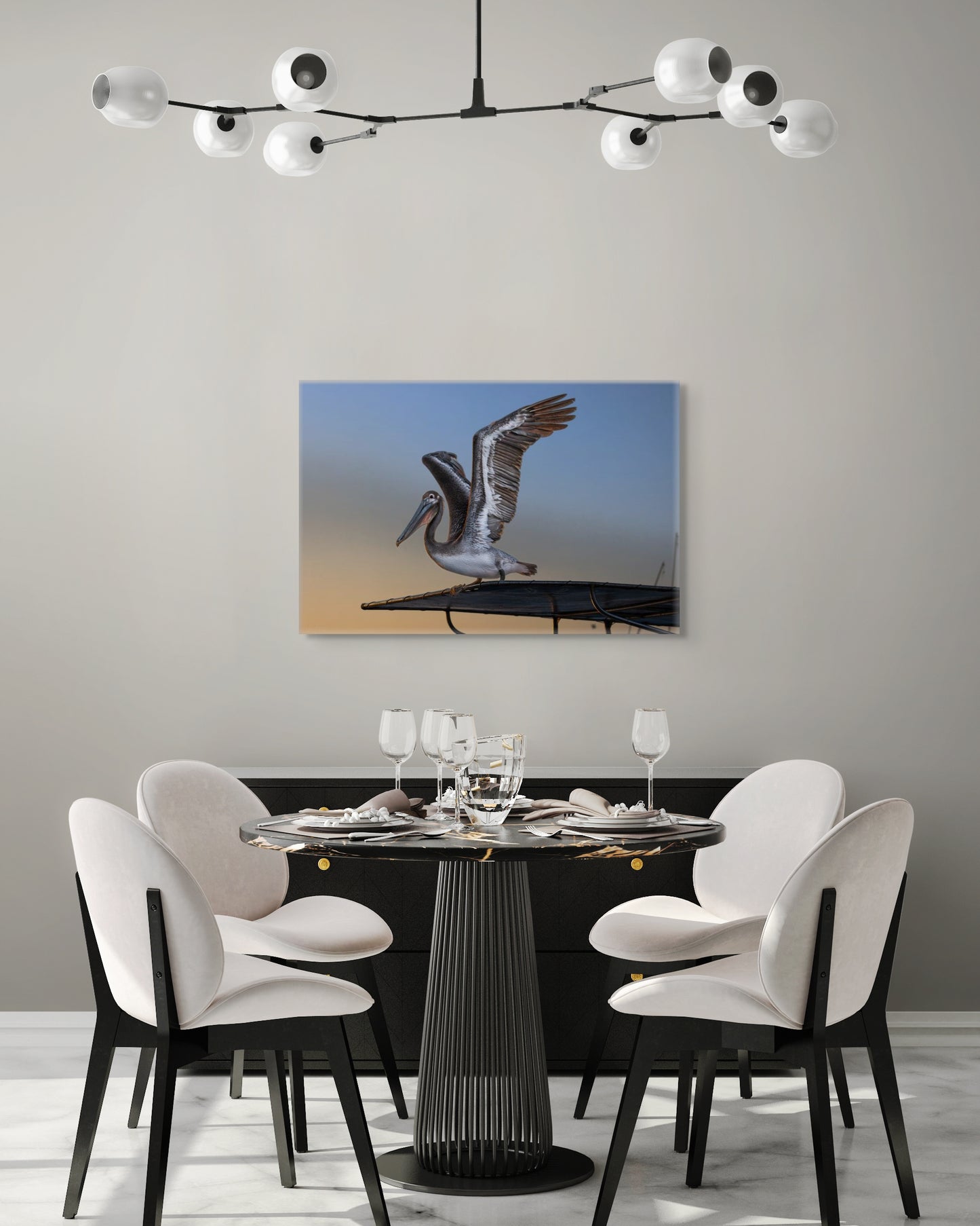 Coastal Pelican | Canvas Print