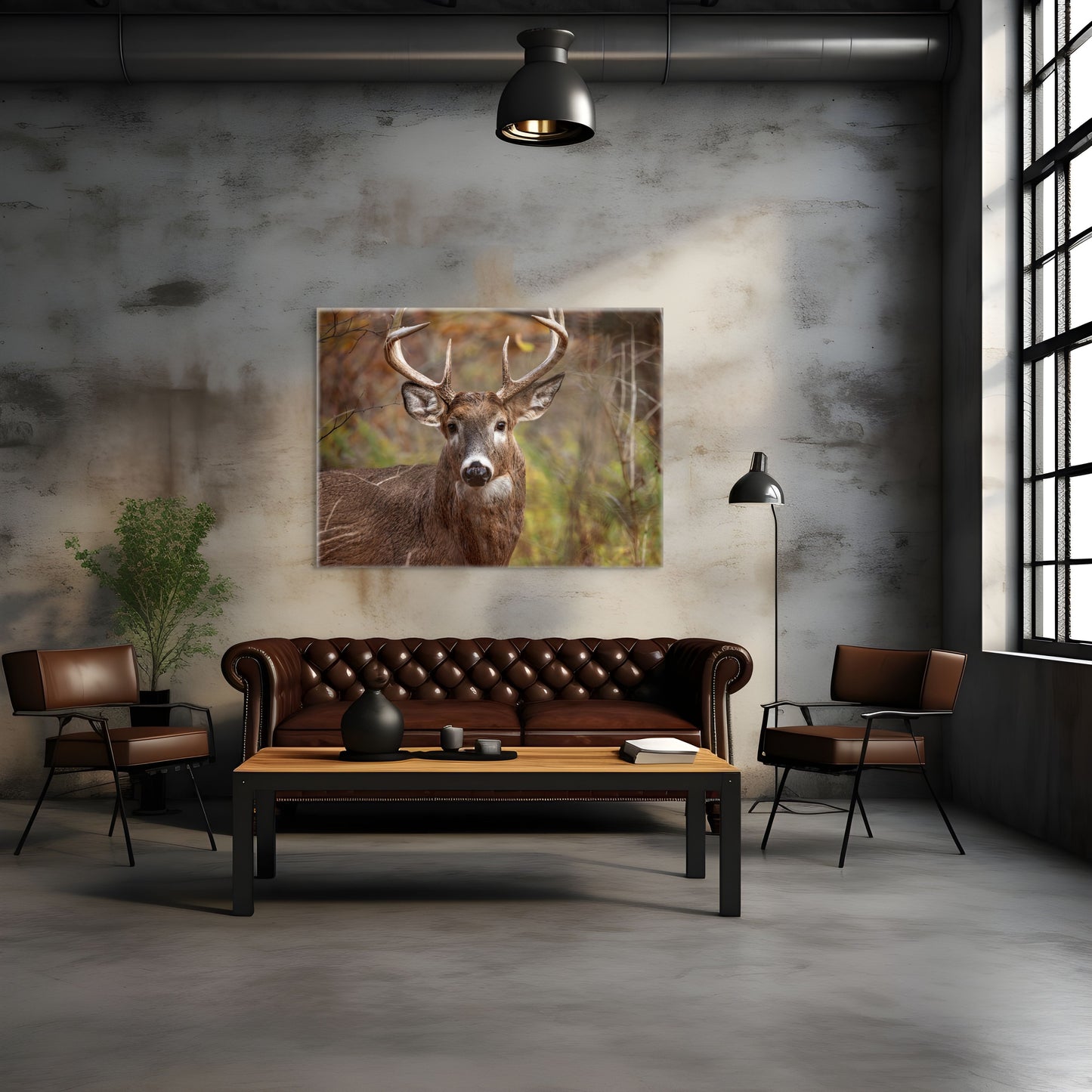 Woodland Buck | Canvas Print