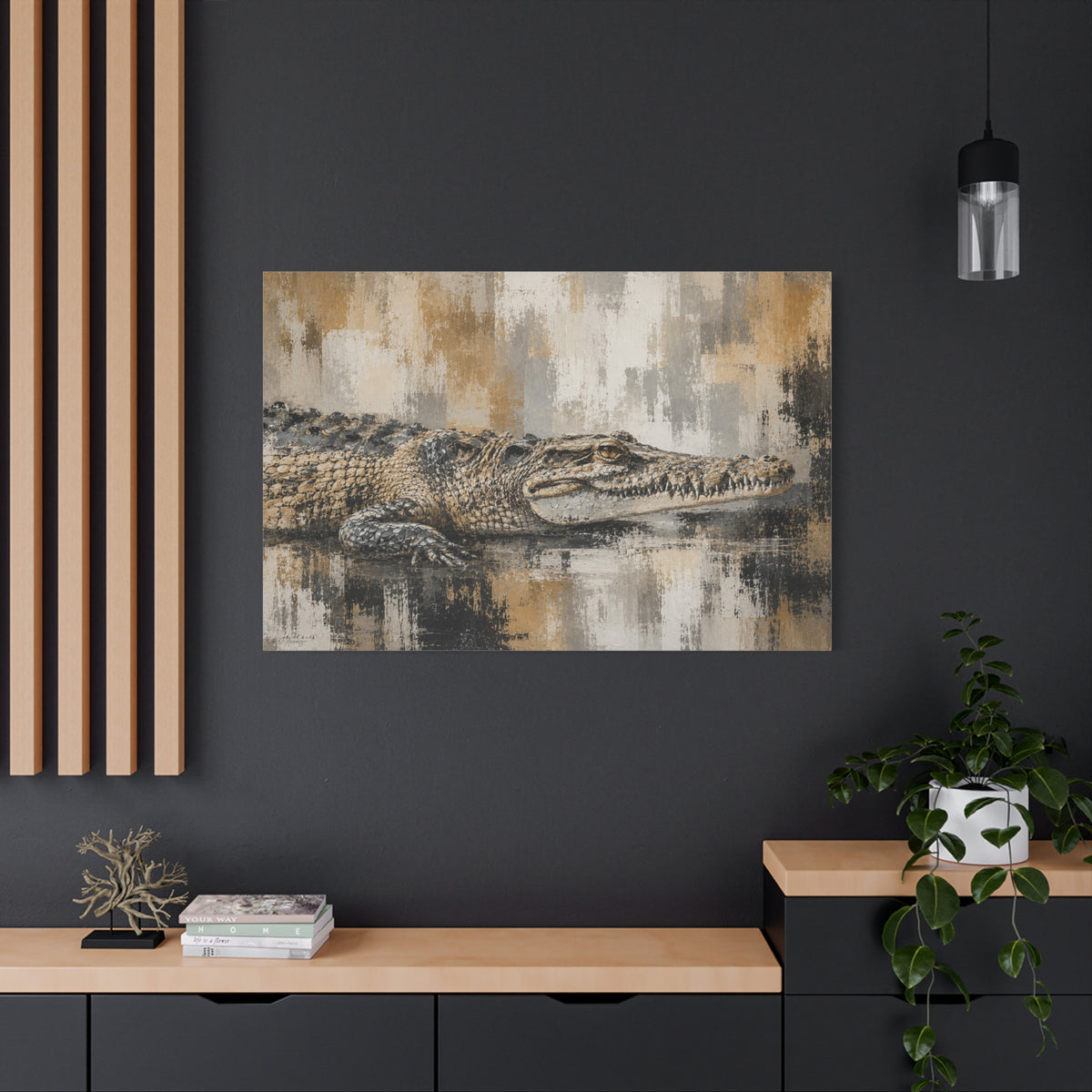 Oaxacroc | Abstract Canvas Print