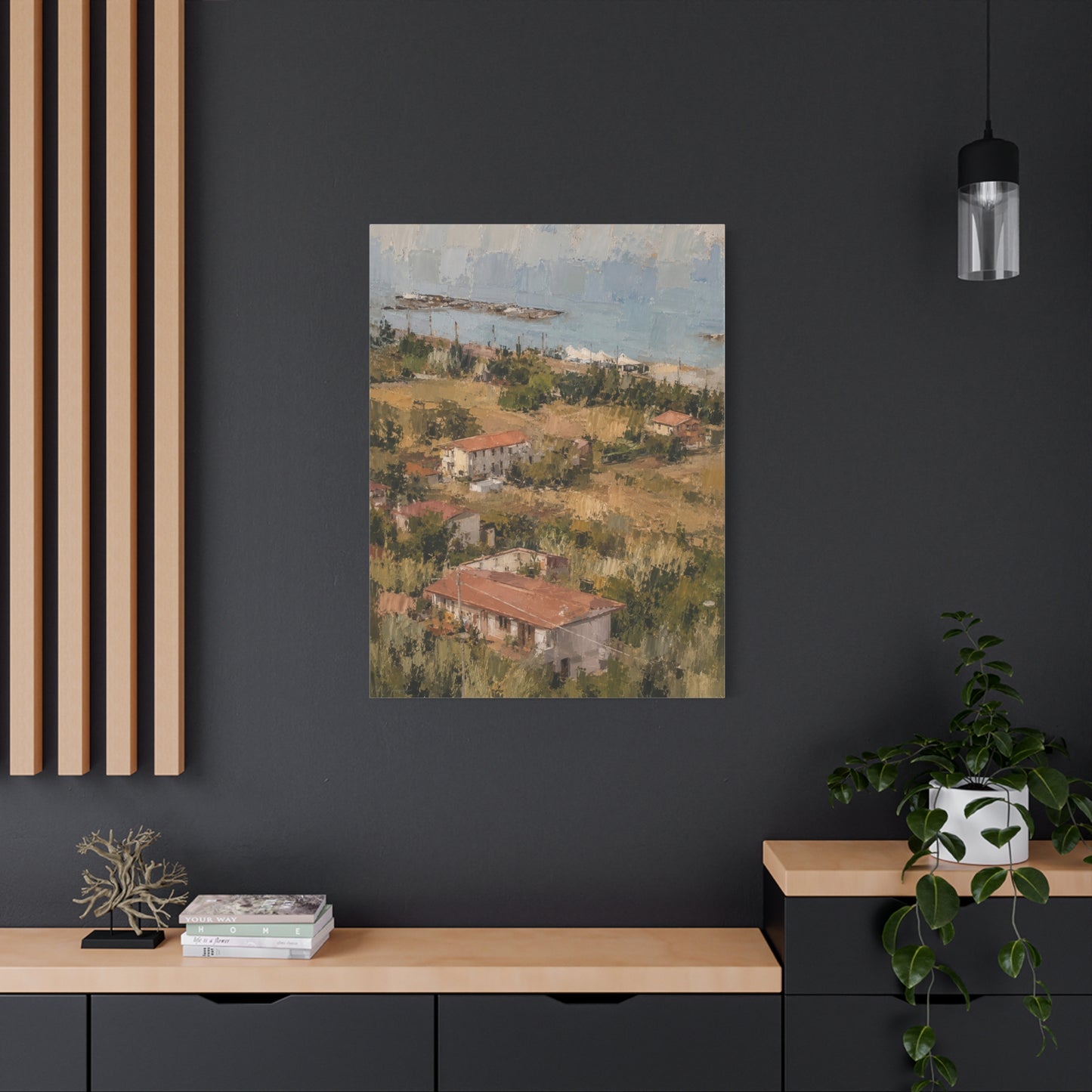 Paola Calabria Abstract Canvas Print