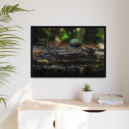 Oaxacroc | Framed Canvas