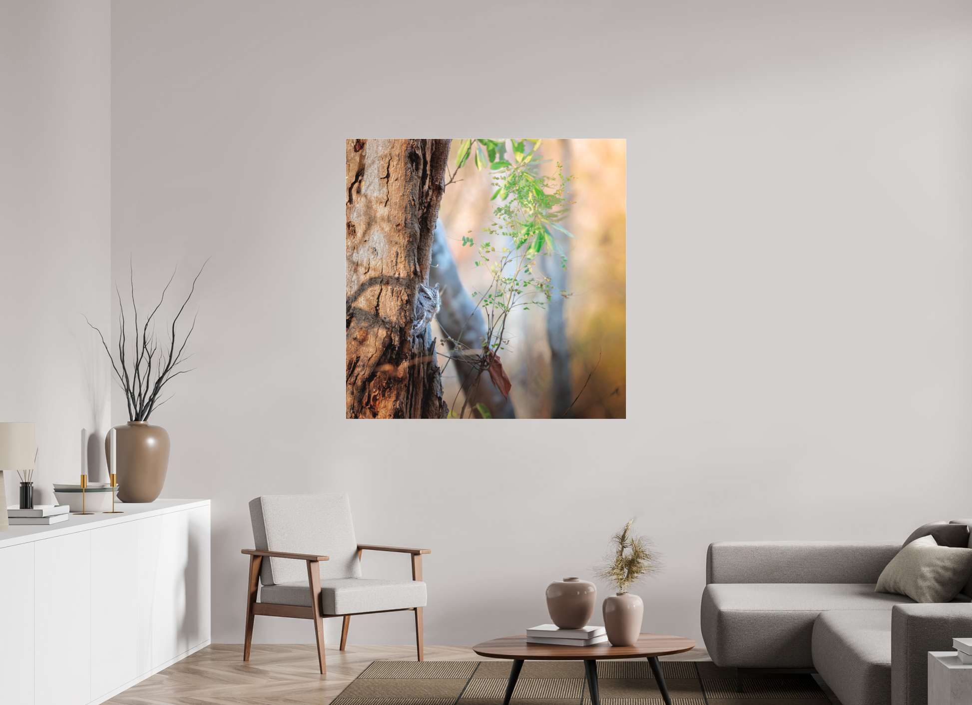 120 x 120 cm, Photo Print Under Acrylic Glass 2 mm, Matte PACIFIC SCREECH
