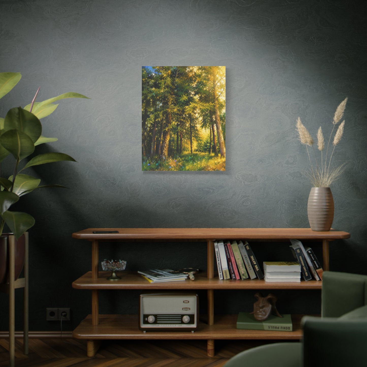 Apsley Forest Abstract Canvas Print