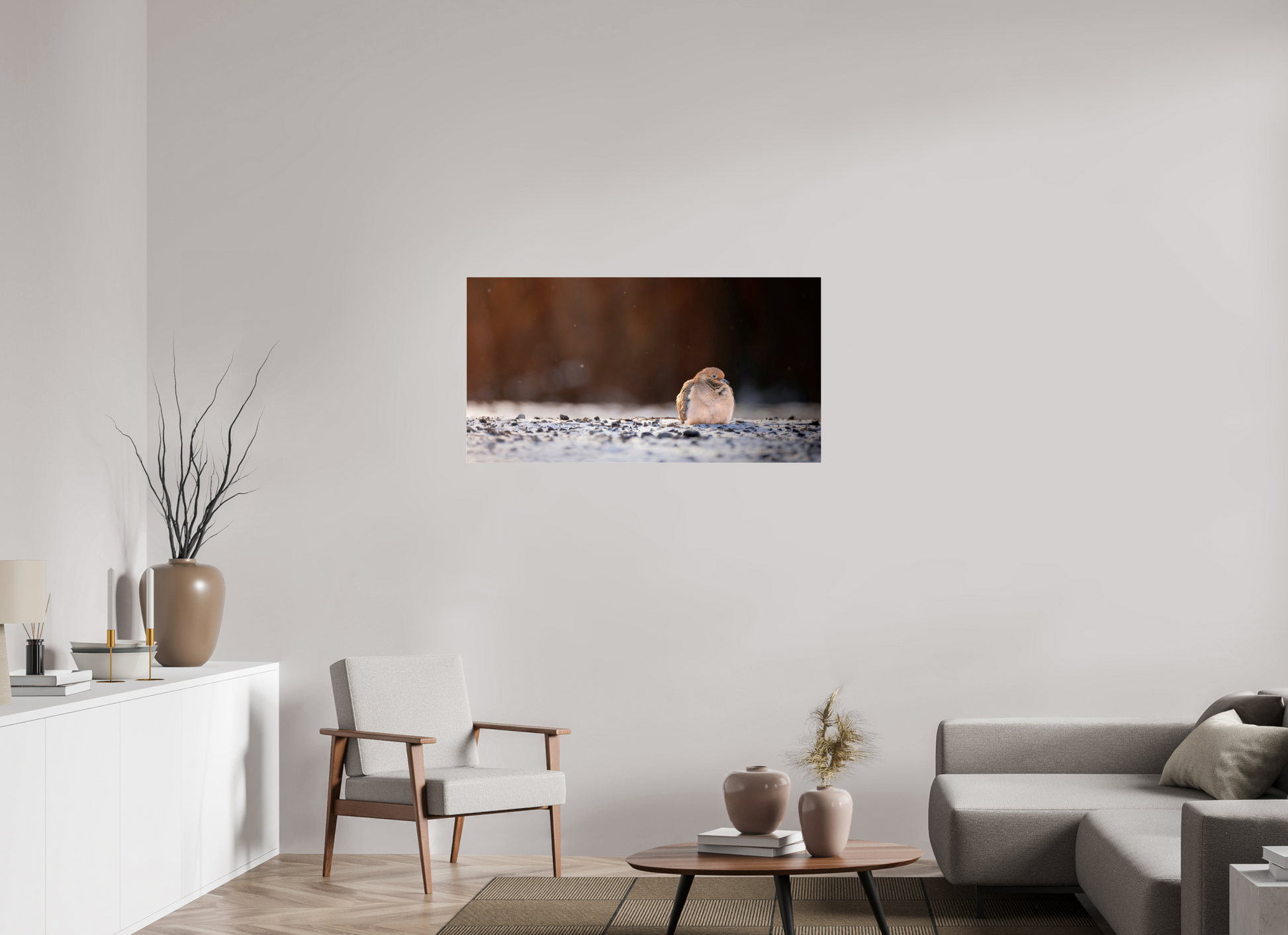 114.6 x 60 cm, Photo Print Under 4 mm Acrylic Glass, Glossy SNOWLIGHT