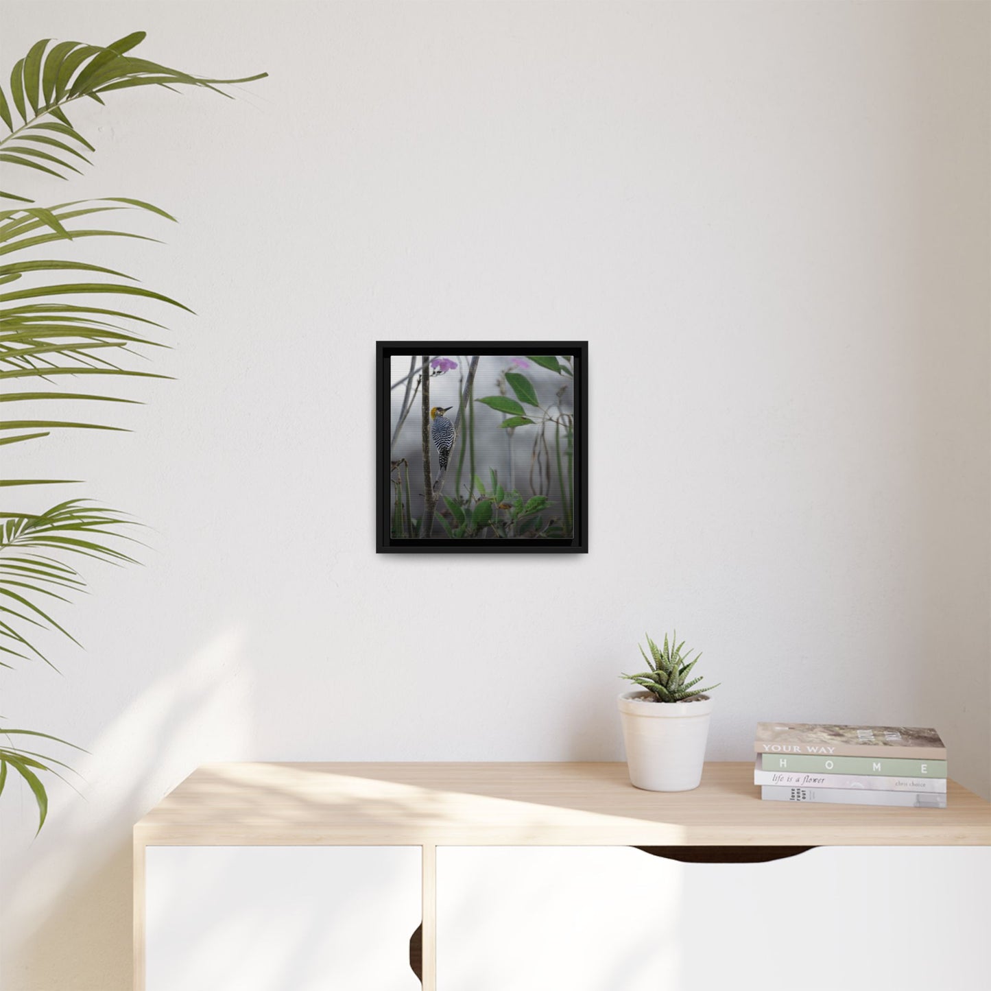 Golden Cheek | Framed Canvas