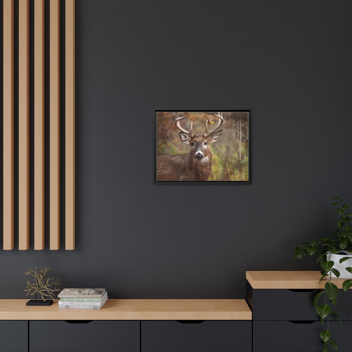 Woodland Buck | Framed Canvas
