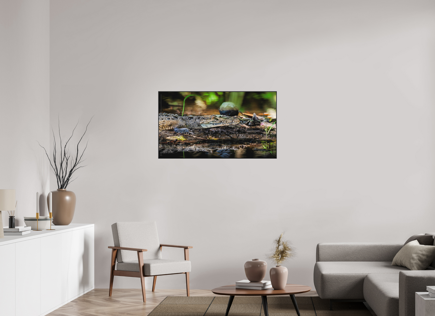 112 x 63 cm, Photo Print Under Acrylic Glass 4mm, Matte, Aluminium ArtBox, 25mm (Black) Oaxacroc | Acrylic Glass Fine Art Print