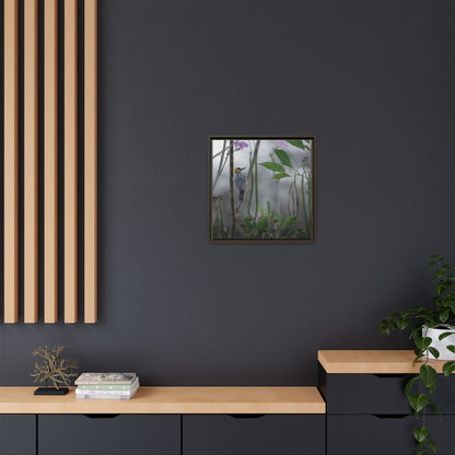 Golden Cheek | Framed Canvas