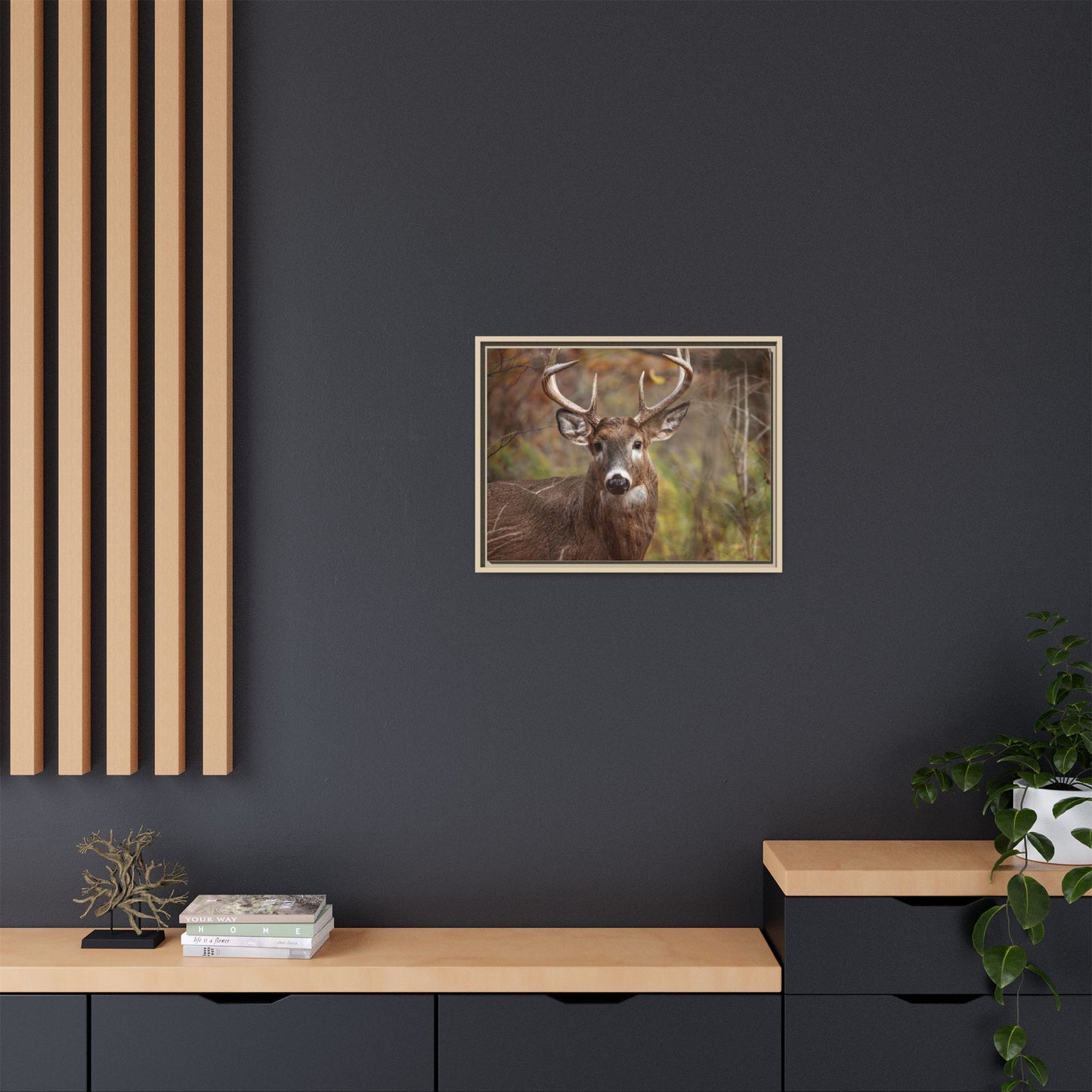 Woodland Buck | Framed Canvas