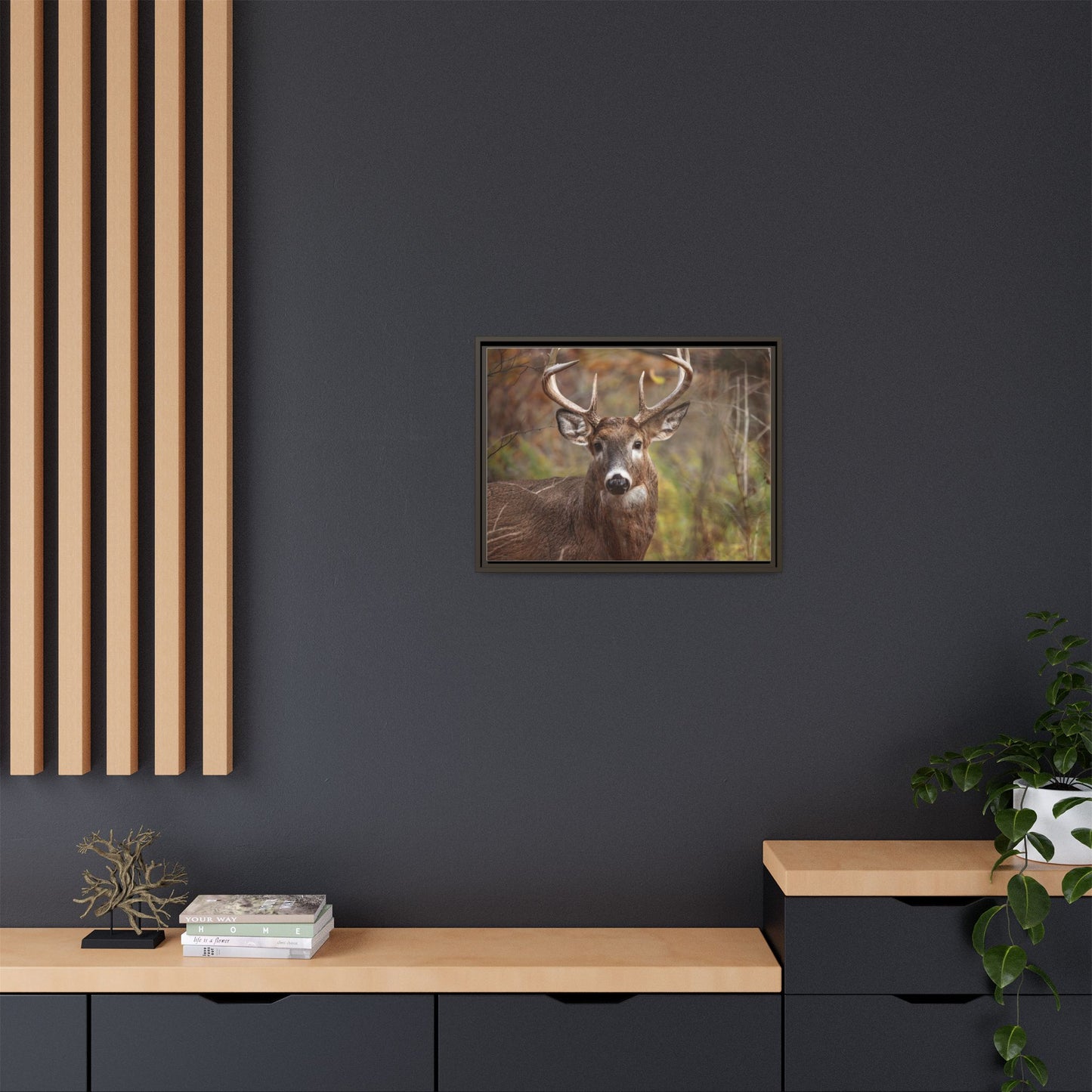 Woodland Buck | Framed Canvas