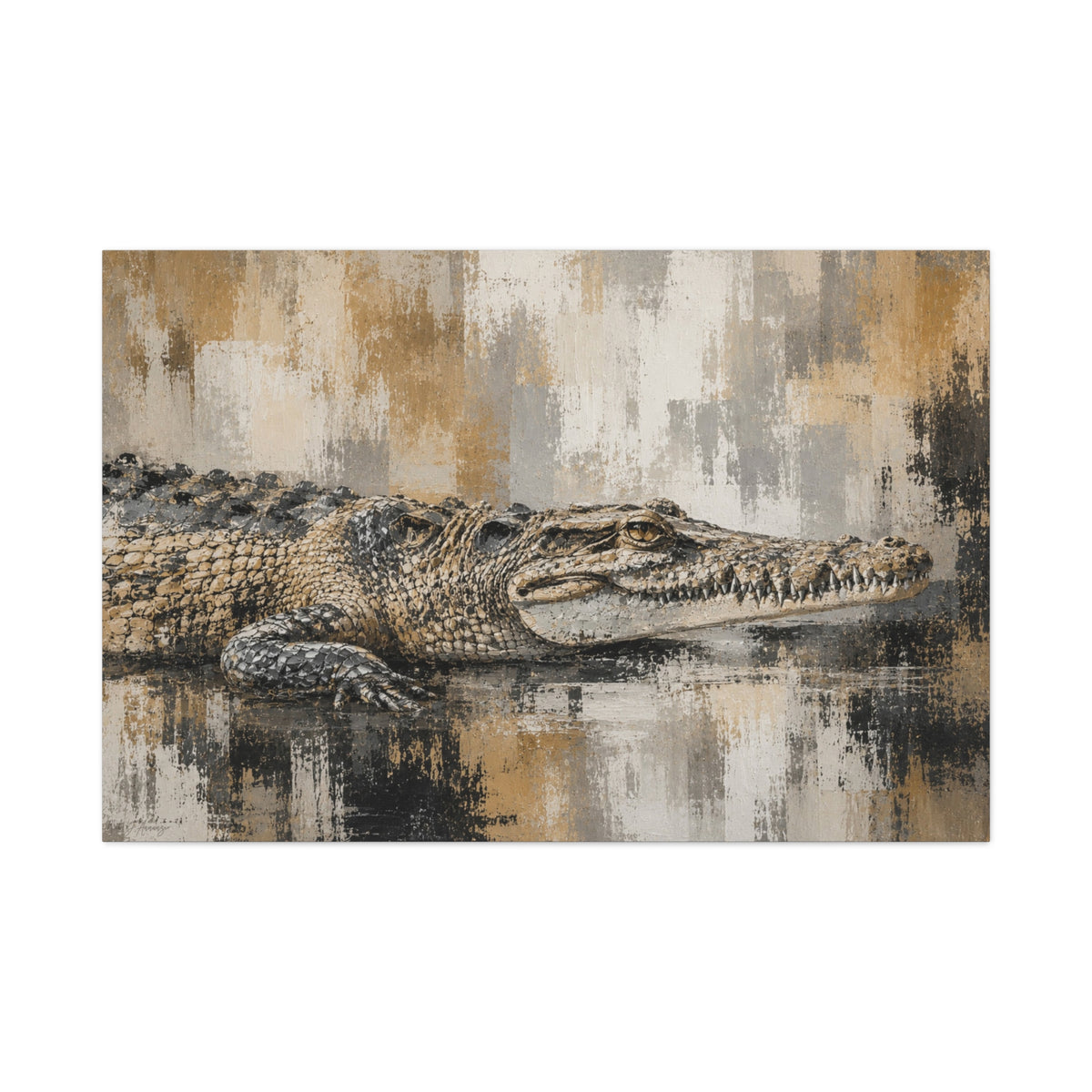 Oaxacroc | Abstract Canvas Print