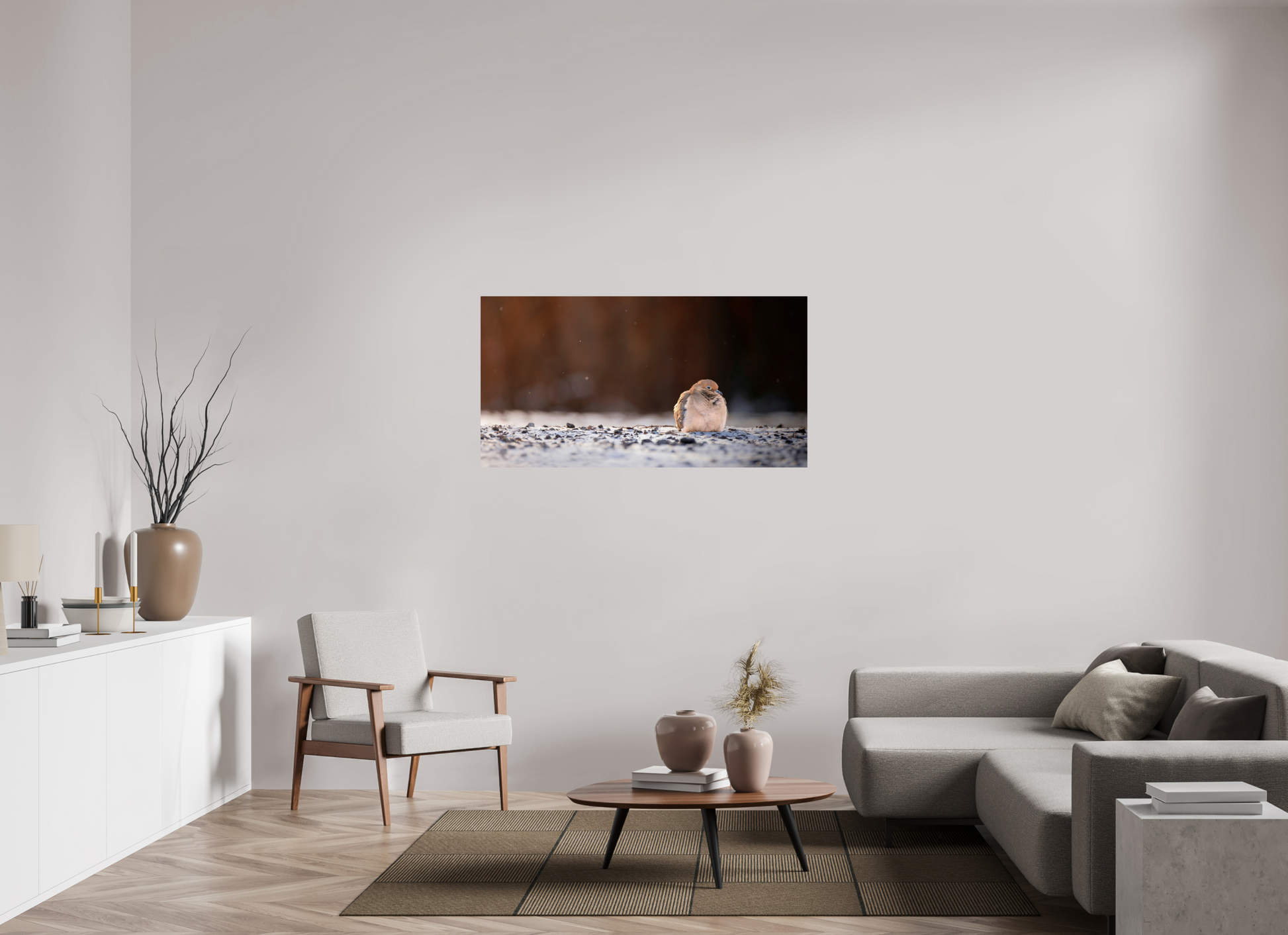 133.7 x 70 cm, Photo Print On Fuji Crystal DP II, Glossy DOVE