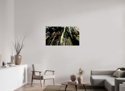 112 x 63 cm, Photo Print Under Acrylic Glass 4 mm, Glossy Electric Descent