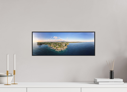 54.1 x 20 cm, Photo Print Under Acrylic Glass 2mm, Matte Puerto Panorama | Acrylic Glass Fine Art Print
